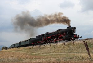 Steam en route to Banaz